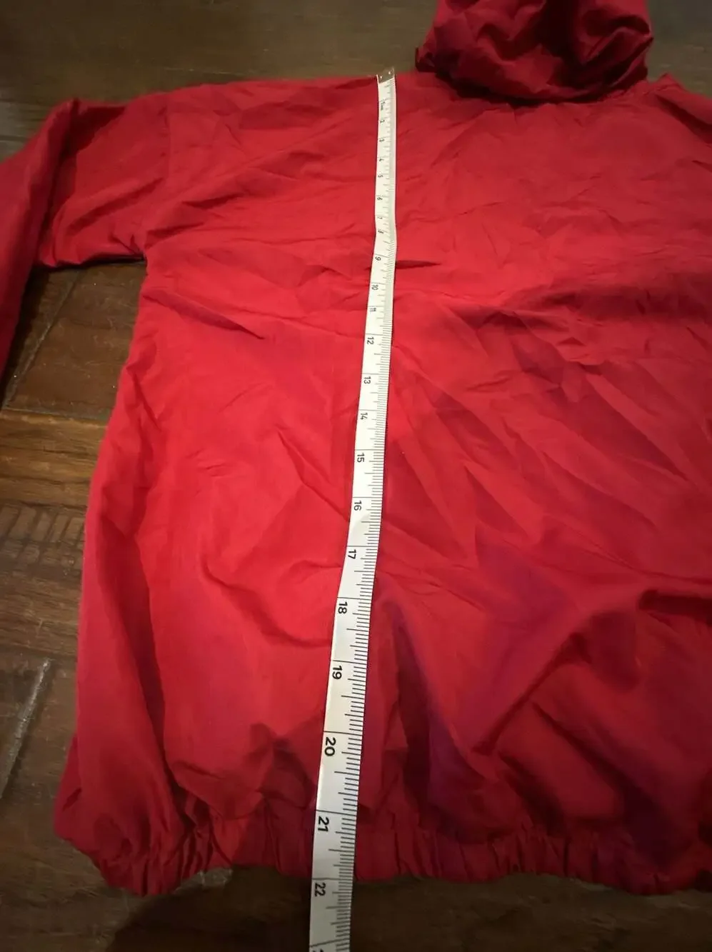 i <3 it Red Lightweight Half-Zip Hooded Anorak Windbreaker